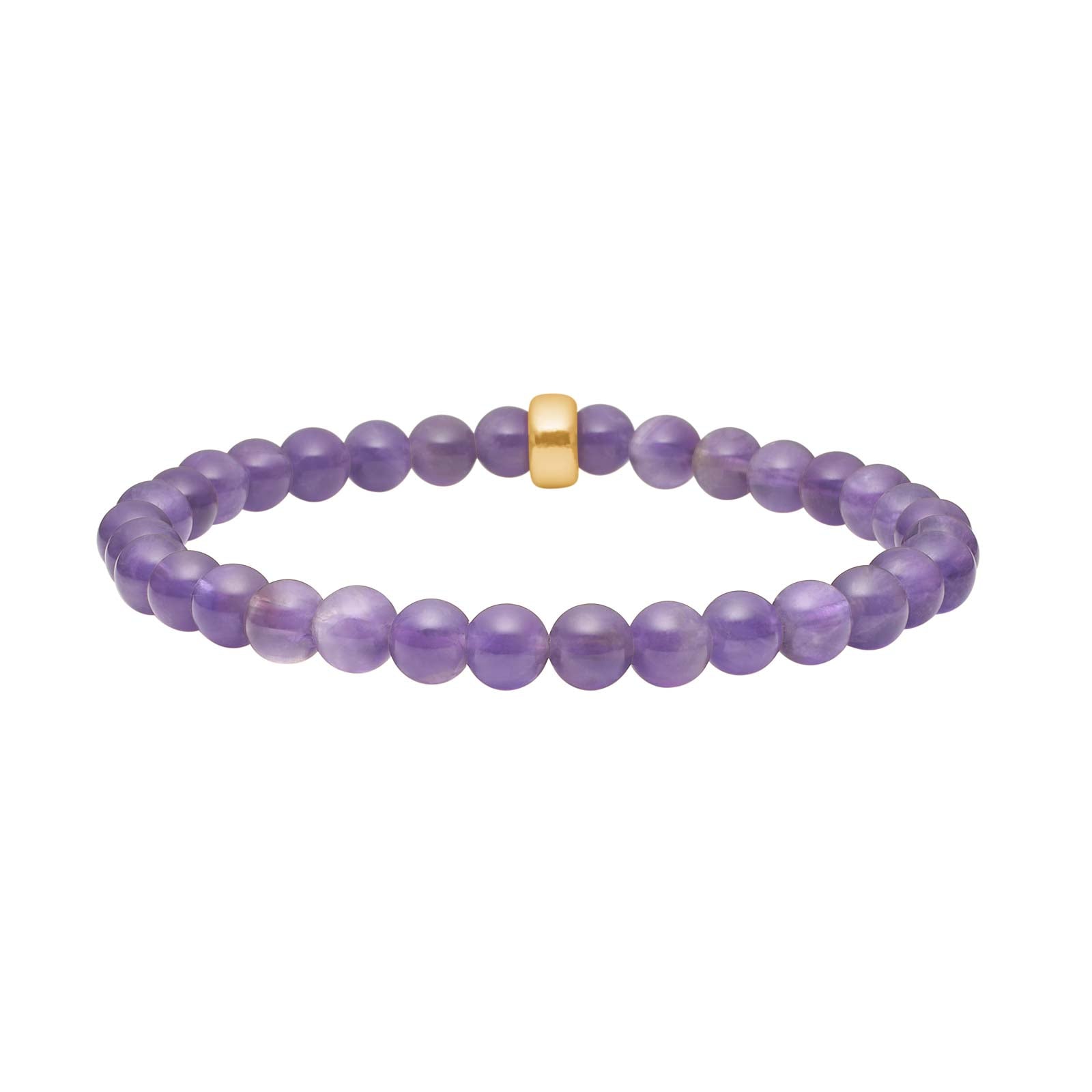 Amethyst 6mm Armband