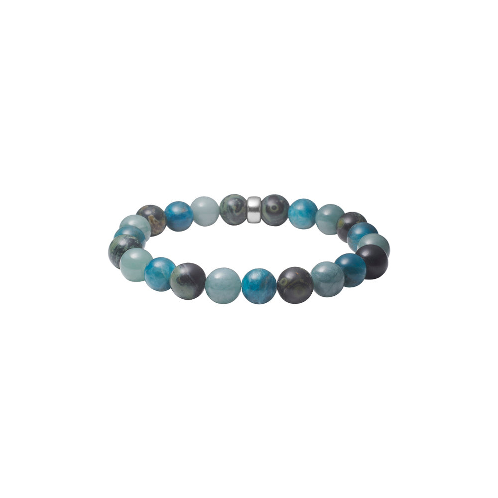 Apatit, Nephrit, Jaspis Armband 8 mm
