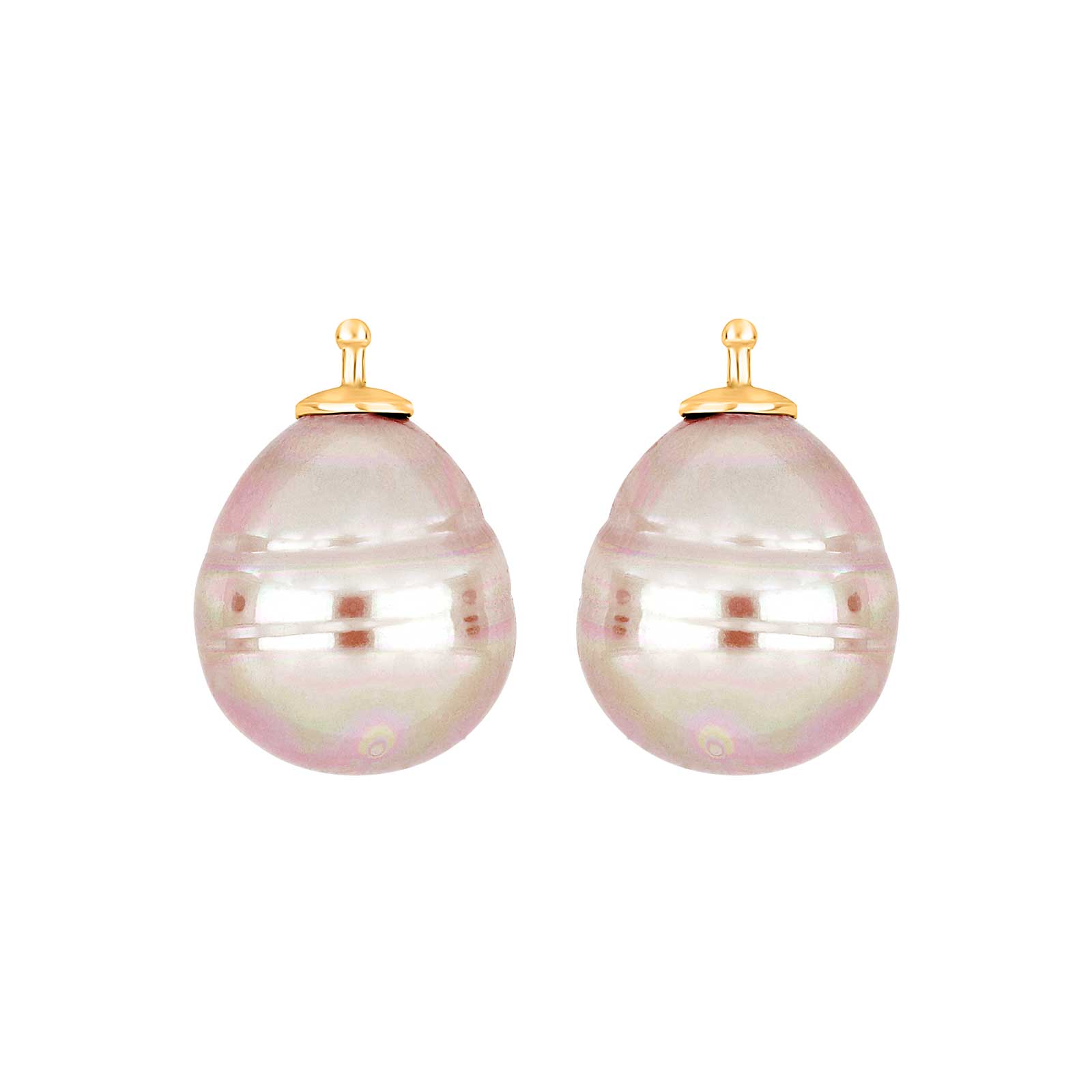 Vergoldet, System-einhänger, E11, 16x13mm, mallorquinisches Kleinod