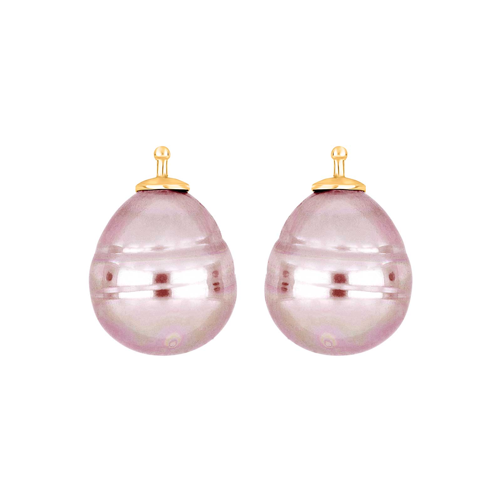 Vergoldet, System-einhänger, E11, 16x13mm, mallorquinisches Kleinod