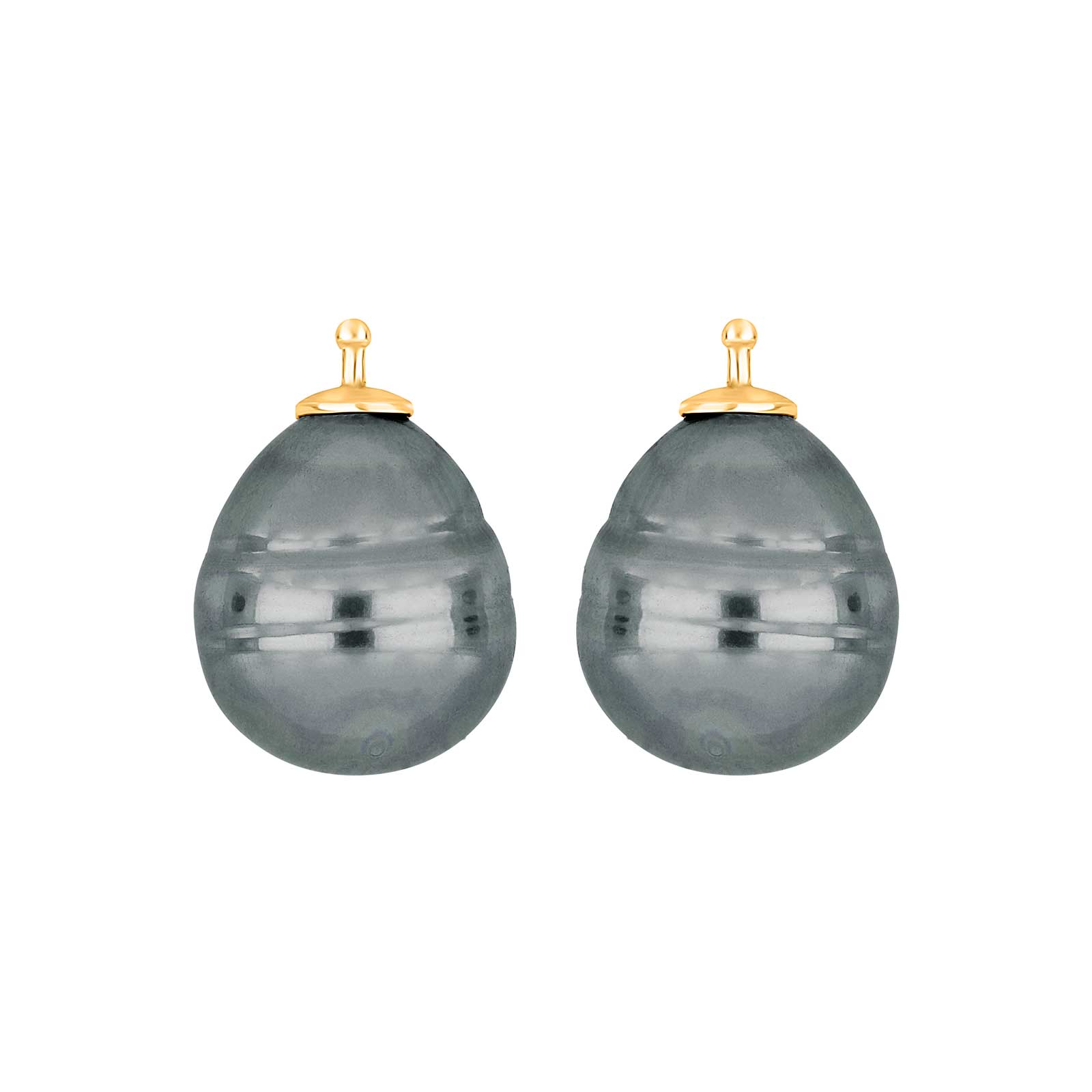 Vergoldet, System-einhänger, E11, 16x13mm, mallorquinisches Kleinod