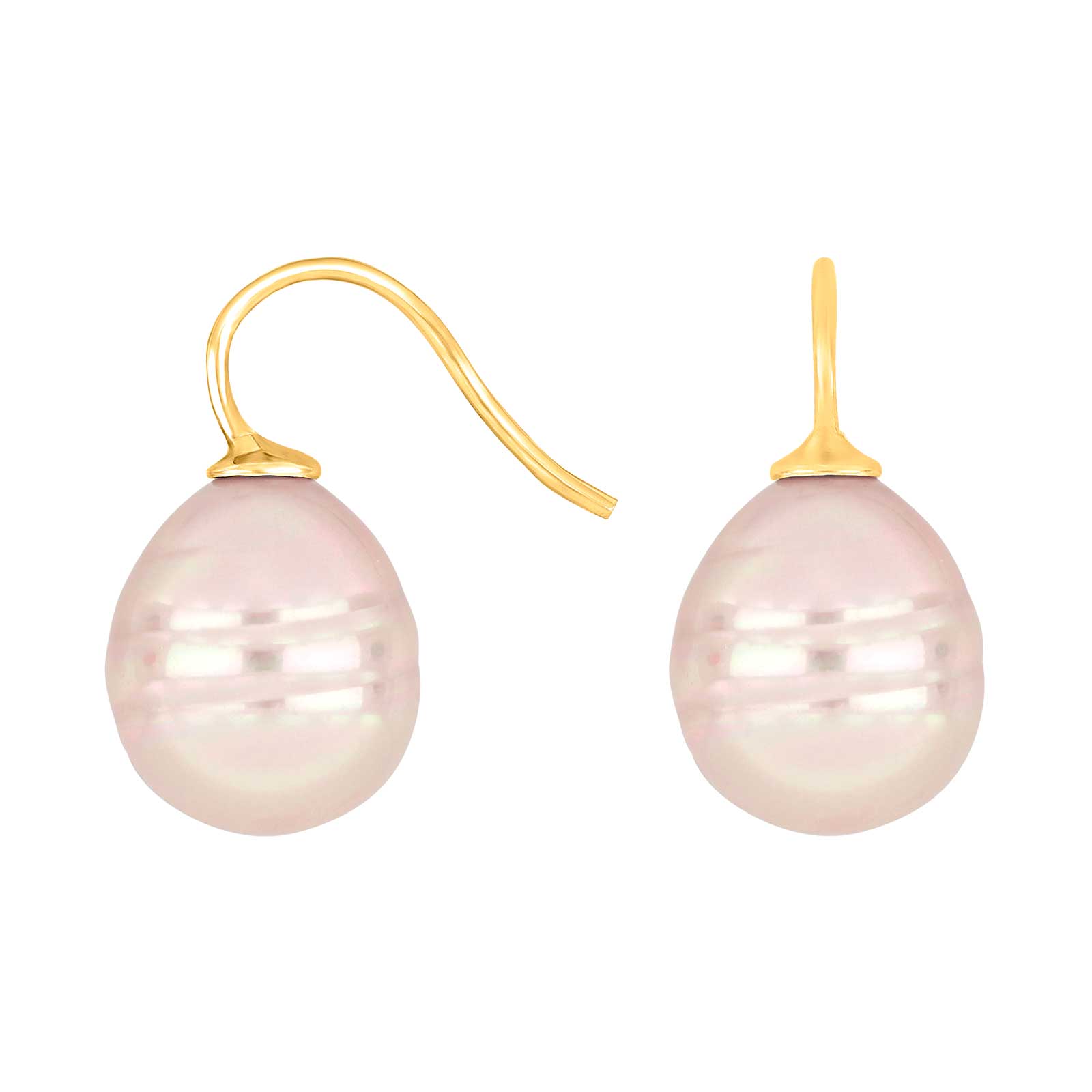 Vergoldet, System-einhänger, O1306, 16x13mm, mallorquinisches Kleinod