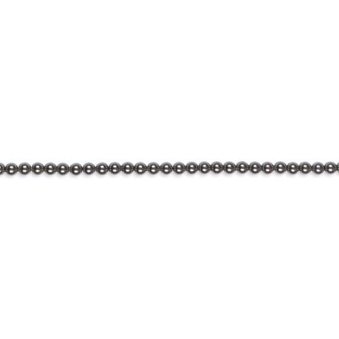 Halskette, Böhmisches Quarz-Glas - 90cm