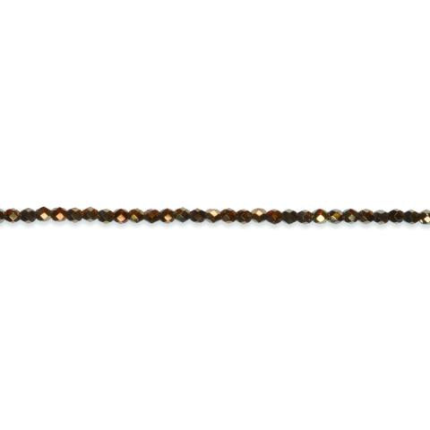 Halskette, Böhmisches Quarz-Glas - 90cm